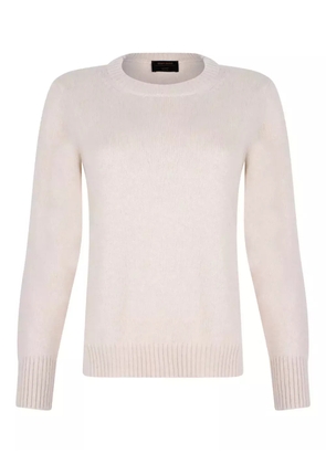 Gran Sasso round-neck sweater - Neutrals