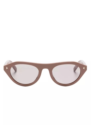 Prada Eyewear cat-eye frame sunglasses - 28D-02T PECAN