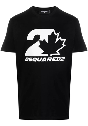 DSQUARED2 logo-print cotton T-shirt - Black