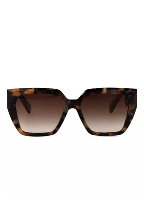 Philipp Plein Eyewear tortoiseshell sunglasses - Brown