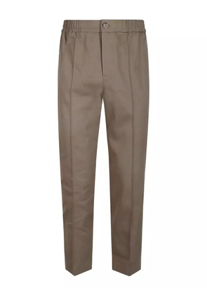 A.P.C. elasticated-waist trousers - Brown