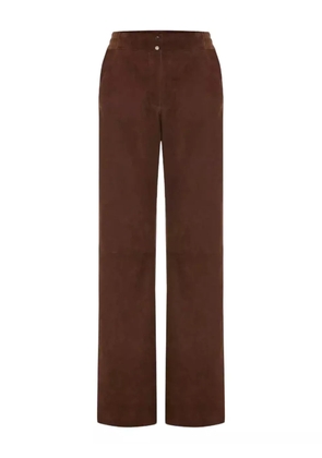 BIGARDINI suede trousers - Brown