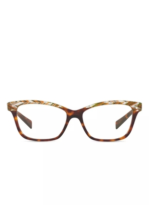 Alain Mikli tortoiseshell-effect glasses - Brown