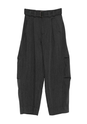 Soeur Gao pleated-details trousers - Grey