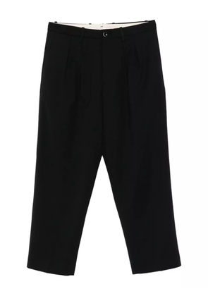 Nine In The Morning pleated-pocket trousers - Black