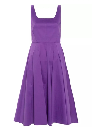 Blanca Vita Aesculus flared midi dress - Purple