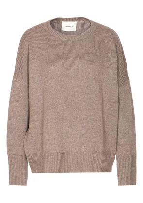 Lisa Yang crew-neck cashmere sweater - Brown