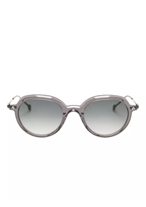 Yohji Yamamoto round-frame sunglasses - Grey