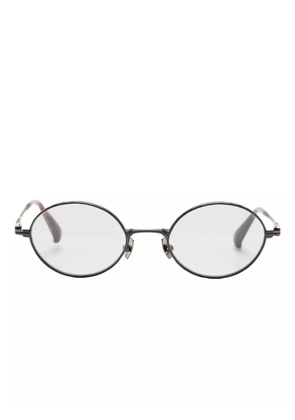 Yohji Yamamoto round-frame sunglasses - Silver