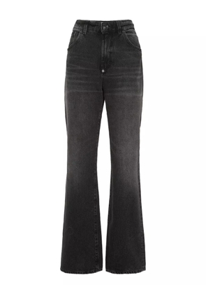 Philipp Plein whiskering-effect jeans - Black