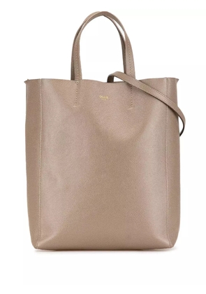 Celine Pre-Owned 21st Century Small Grained Calfskin Vertical Cabas satchel - Brown