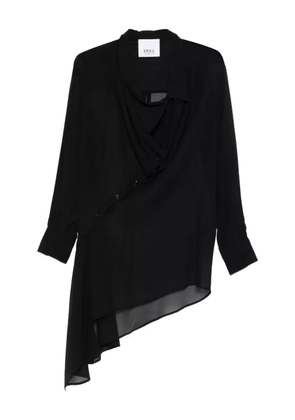 Erika Cavallini layered asymmetric dress - Black