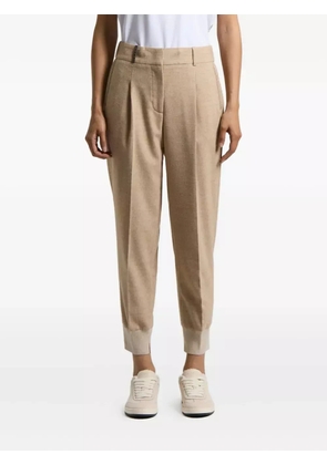 Peserico pleated-details trousers - Neutrals