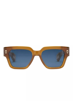 T Henri Eyewear square-frame sunglasses - Brown