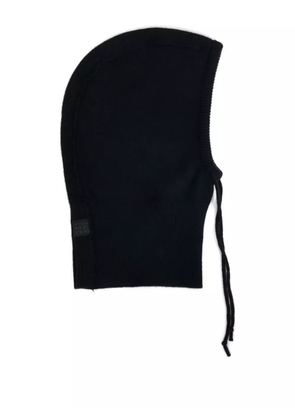MM6 Maison Margiela ribbed balaclava - Black