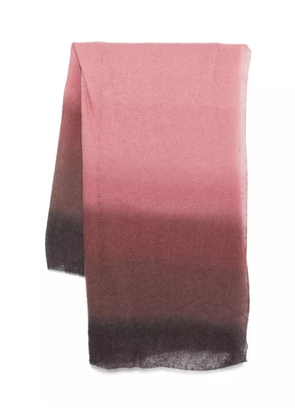 Botto Giuseppe ombre-effect cashmere scarf - Pink