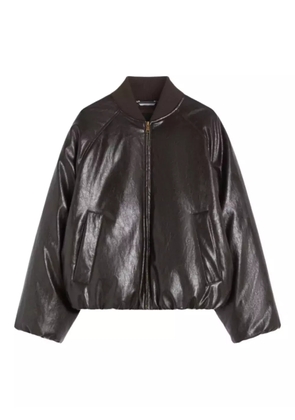 Weekend Max Mara POTENTE zip-closure bomber jacket - Brown