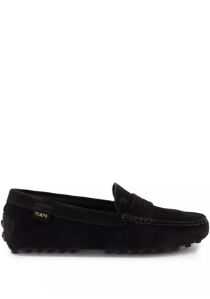 Tod's Gommino suede loafers - Black