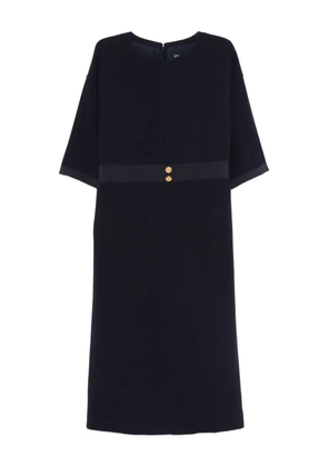 CHANEL Pre-Owned short-sleeve dress - Blue