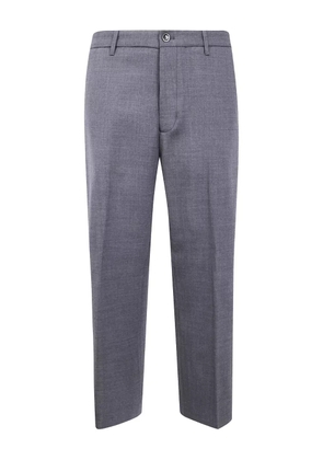Nine In The Morning button-fastening wool trousers - Grey