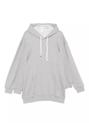 Comme Des Garçons Shirt pocket hooded sweatshirt - Grey