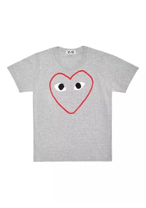 Comme Des Garçons Play heart-print T-shirt - Grey