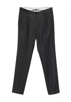 Incotex pleated virgin wool trousers - Grey