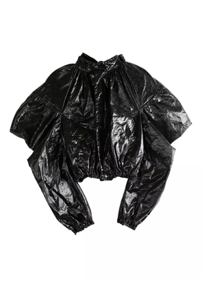 Comme des Garçons TAO balloon-sleeve cropped jacket - Black