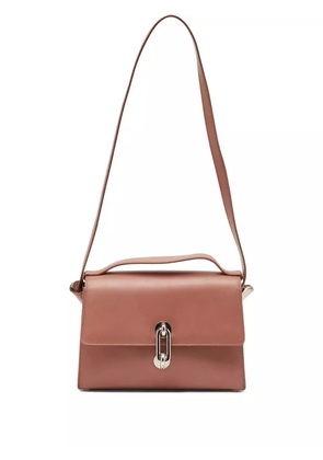 Balenciaga Pre-Owned leather flap shoulder bag - Pink