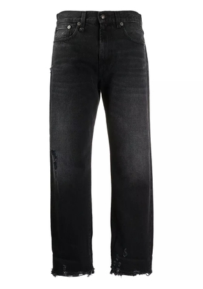 R13 cropped jeans - Black
