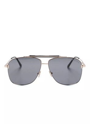 TOM FORD Eyewear pilot-frame tinted sunglasses - Pink