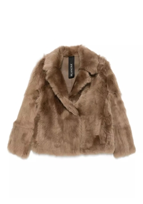 Blancha shearling jacket - Brown