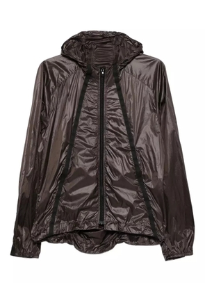 J.LAL hooded panelled jacket - Grey