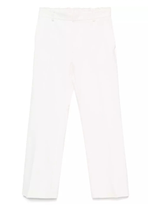 Nº21 crepe trousers - White