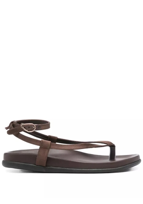 Ancient Greek Sandals Saloni sandals - Brown