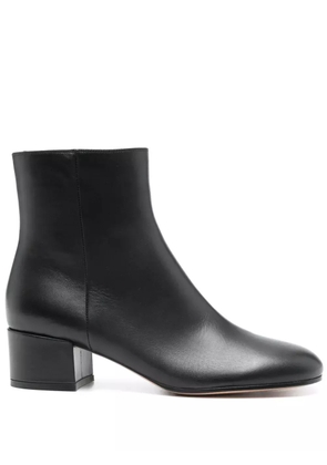 Gianvito Rossi 45mm leather ankle boots - Black