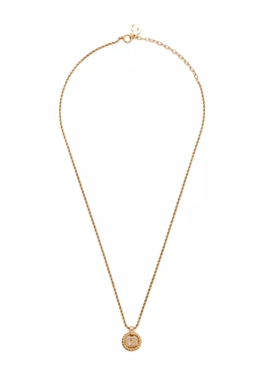 Christian Dior Pre-Owned CD-pendant necklace - Gold
