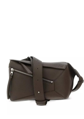 LOEWE small Puzzle leather belt bag - Green