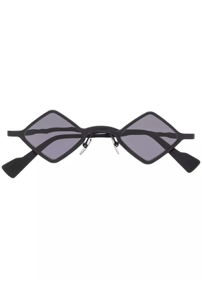 Kuboraum square frame sunglasses - Black