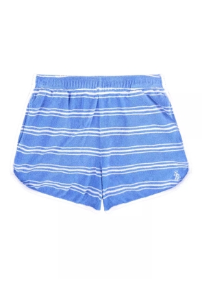Sporty & Rich striped shorts - Blue