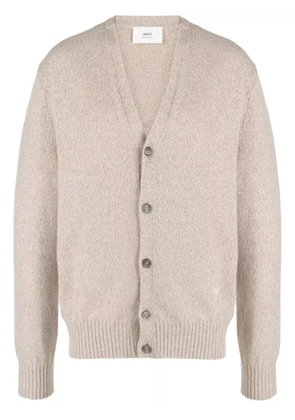AMI Paris Ami de Coeur cardigan - Neutrals