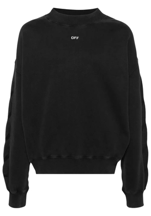 Off-White S.Matthew cotton sweatshirt - Black