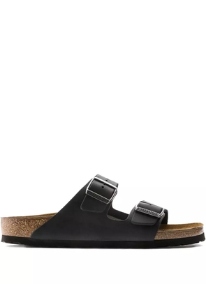 Birkenstock Arizona oiled-leather two-strap sandals - Brown
