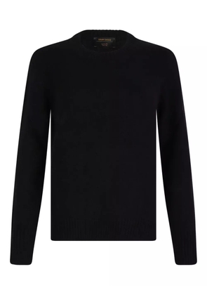Gran Sasso round-neck sweater - Black