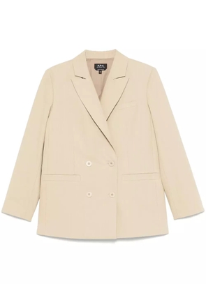 A.P.C. Lucy blazer - Neutrals