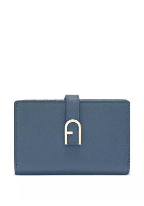 Furla buckle-fastening leather wallet - Blue