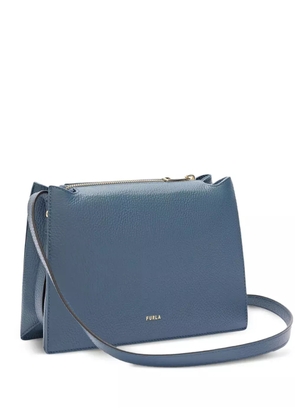 Furla Nuvola S zip-top flap satchel - Blue