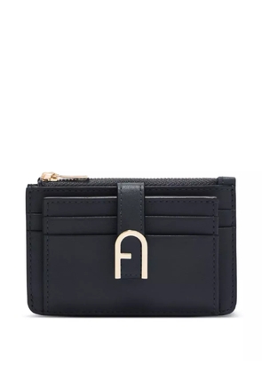 Furla zip-around buckle card holder - Black