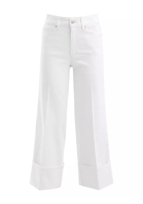 PAIGE cotton-blend jeans - White