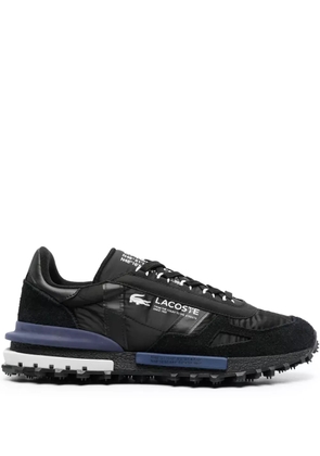 Lacoste Elite Active Textile leather sneakers - Black